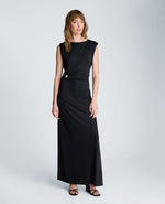 Drape Waist Maxi Dress