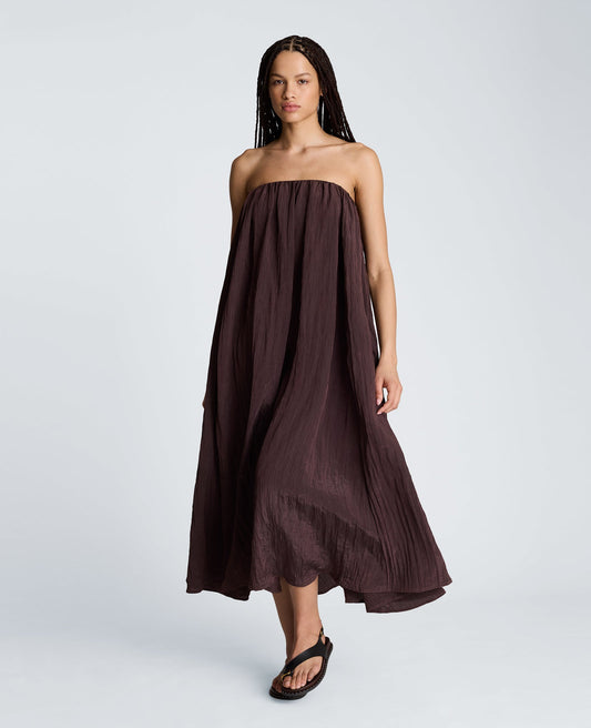 Strapless Maxi Dress
