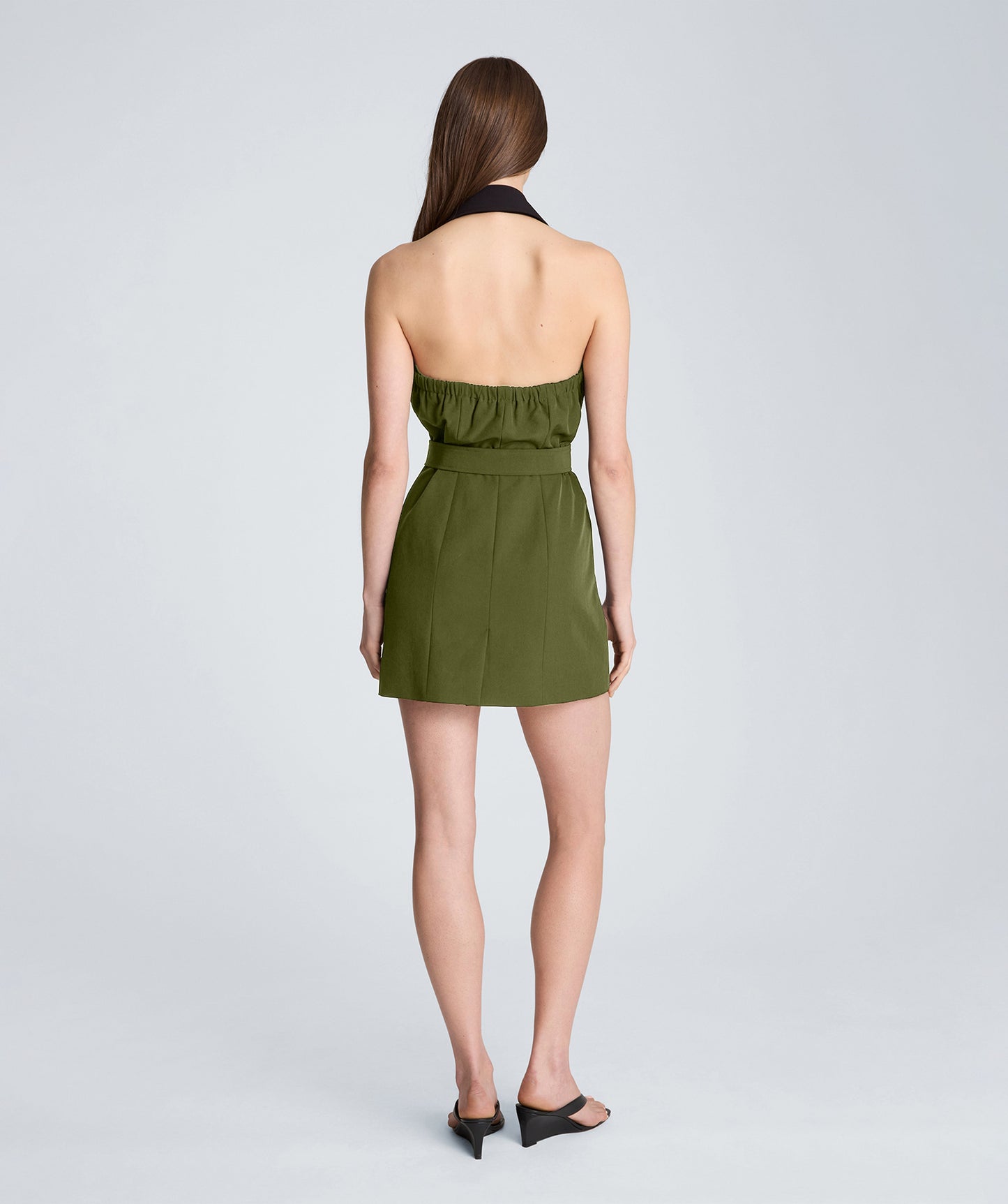 Halter Neck Suit Dress
