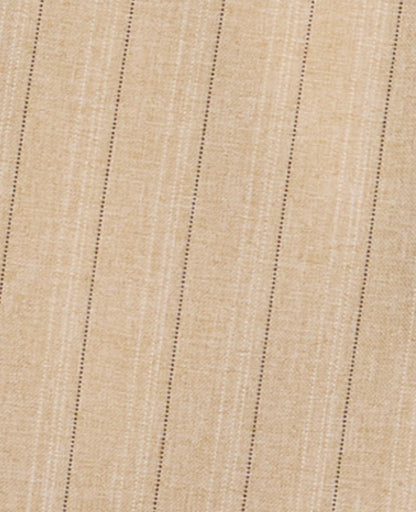Curved Mini Stripe Suit Dress