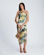 Strapless Ruched Dress