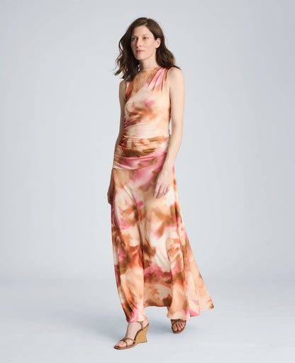 Asymmetrical Maxi Dress