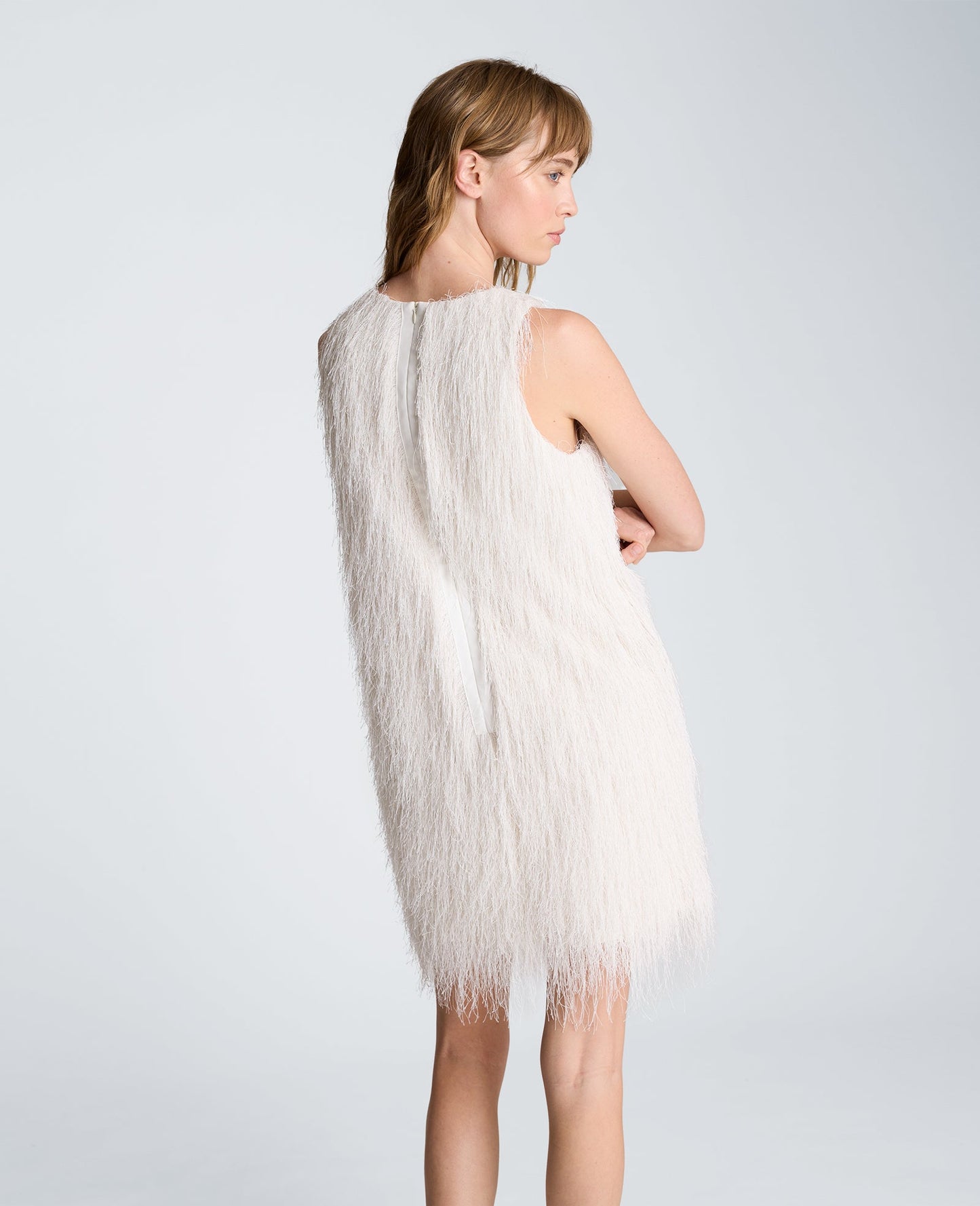 Fringed Mini Dress