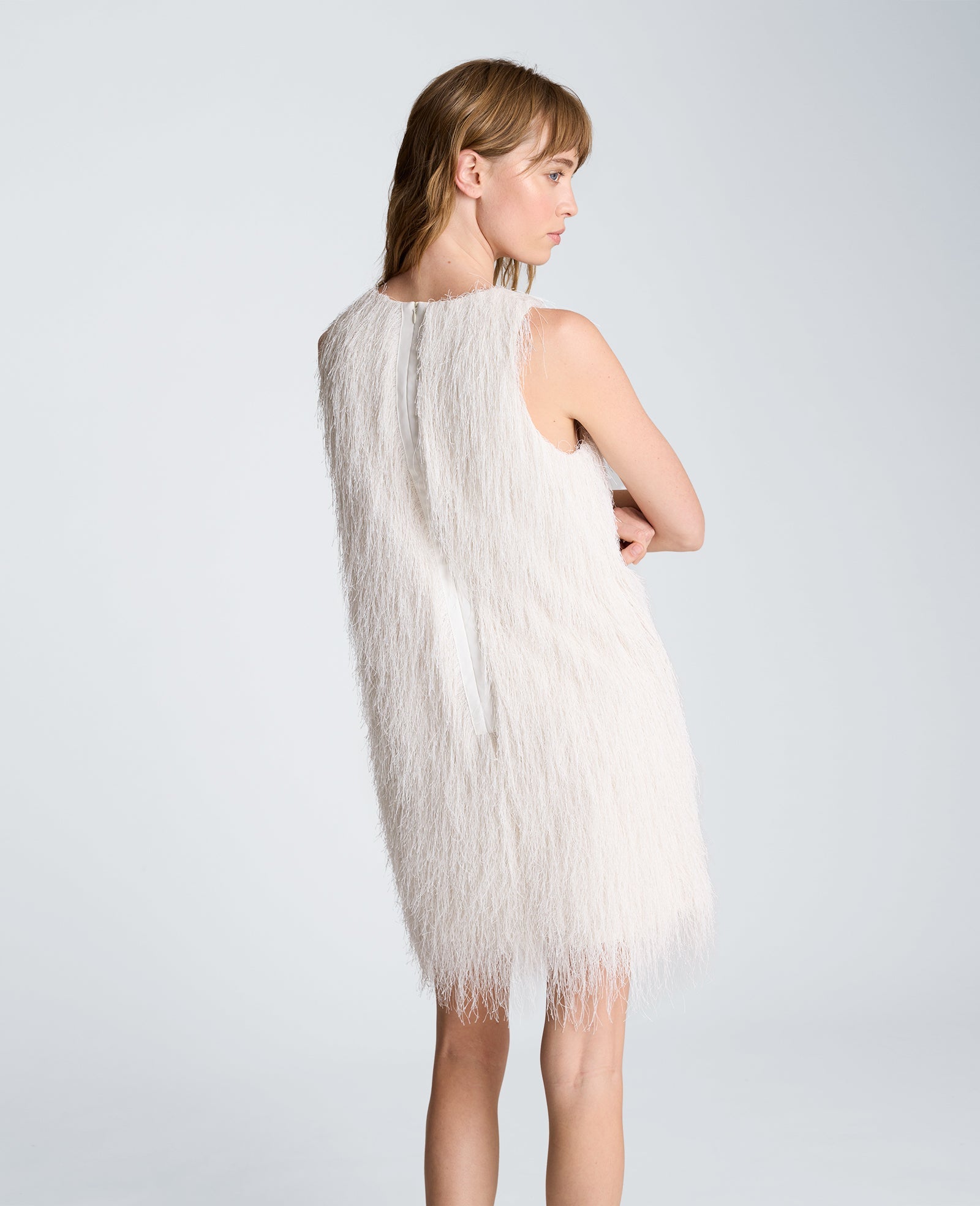 Fringed Mini Dress