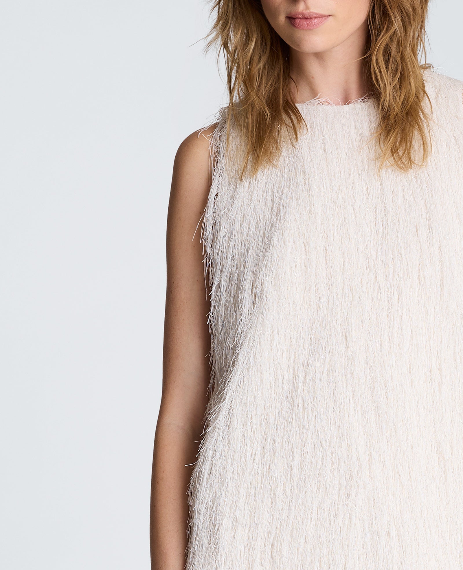 Fringed Mini Dress