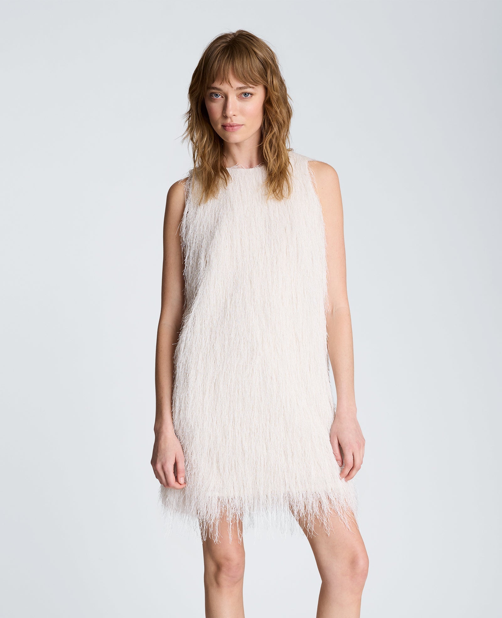 Fringed Mini Dress