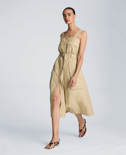 Cargo Midi Dress