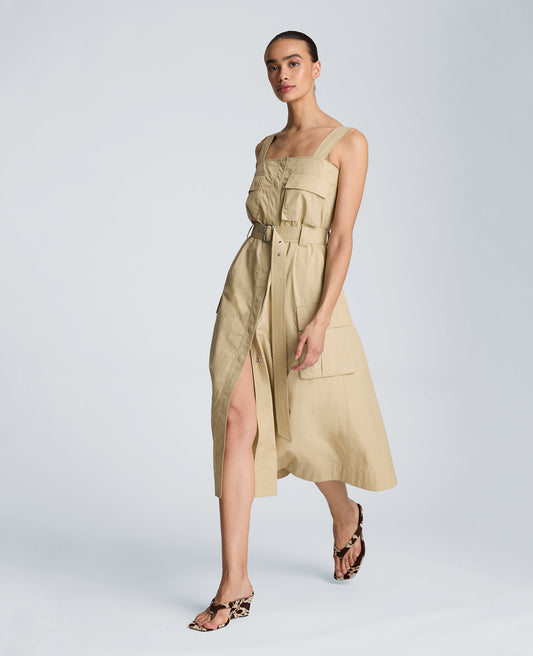 Cargo Midi Dress