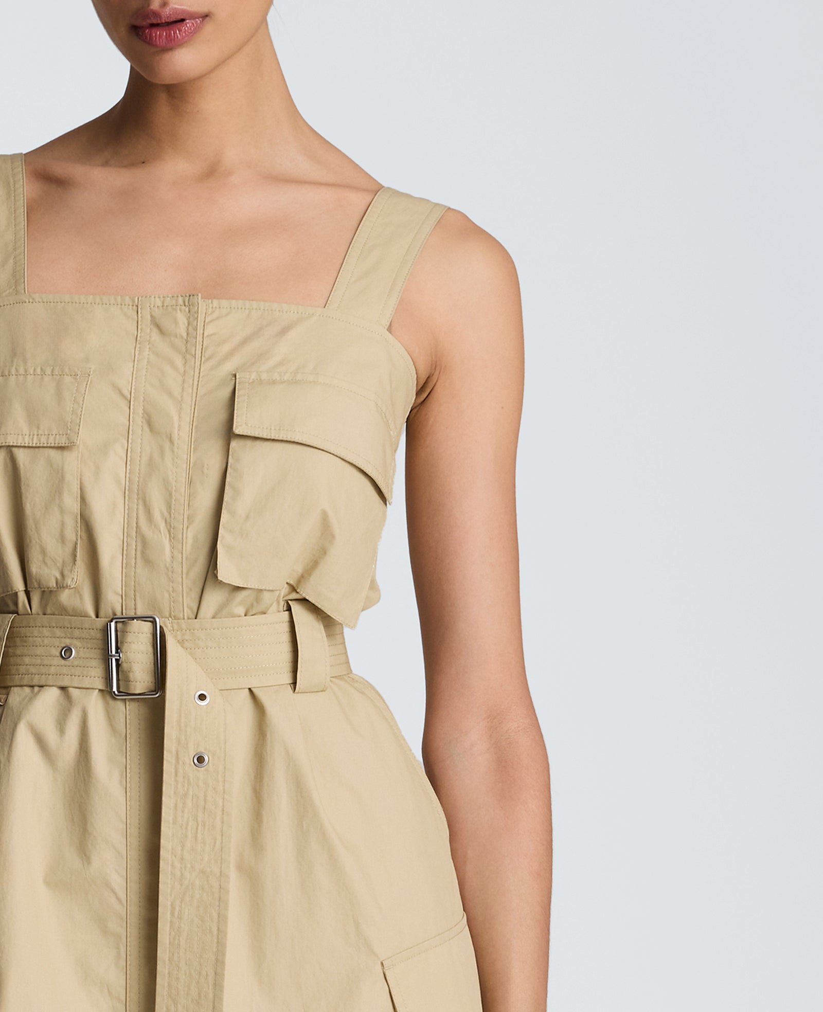 Cargo Midi Dress