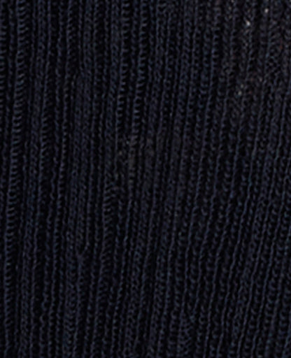 Polo Cap Sleeve Varigated Rib Sweater
