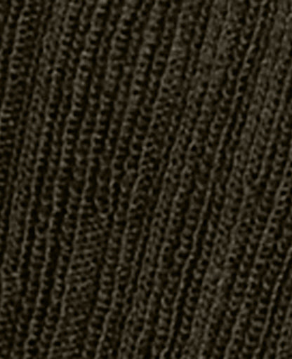 Polo Cap Sleeve Varigated Rib Sweater