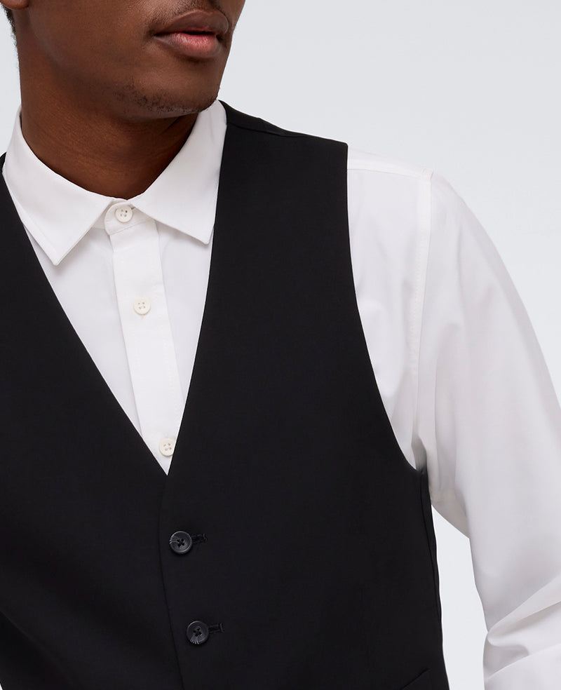 Kenneth Cole Reaction Ready Flex Slim-Fit Suit Separate Vest
