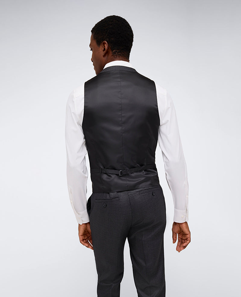 Kenneth Cole Reaction Ready Flex Slim-Fit Suit Separate Vest