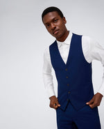 Kenneth Cole Reaction Ready Flex Slim-Fit Suit Separate Vest