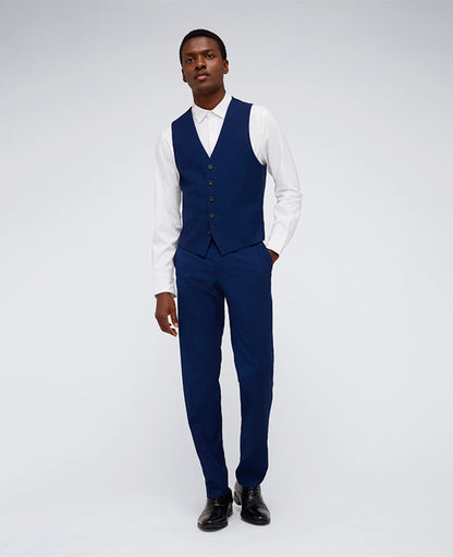 Kenneth Cole Reaction Ready Flex Slim-Fit Suit Separate Vest