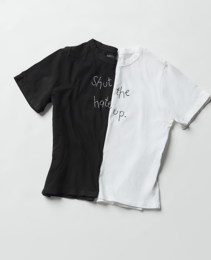 Lingua Franca Shut The Hate Up Unisex Tee