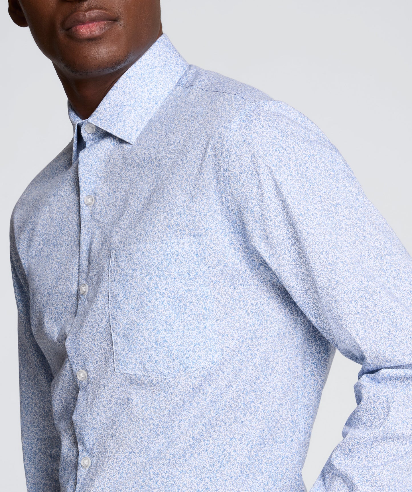 REACTION - Slim Fit Flex Stretch Dress Shirt