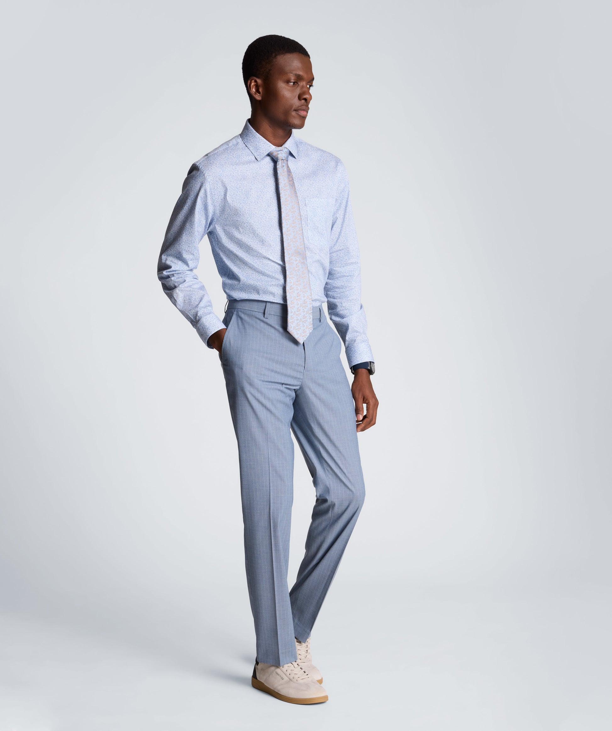 REACTION - Slim Fit Flex Stretch Dress Shirt
