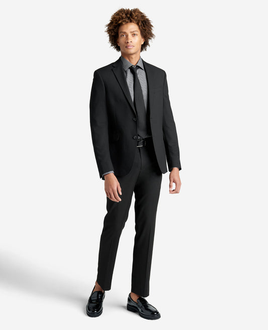 Slim-Fit Button-Down Stretch Dress Shirt with TEK FIT
