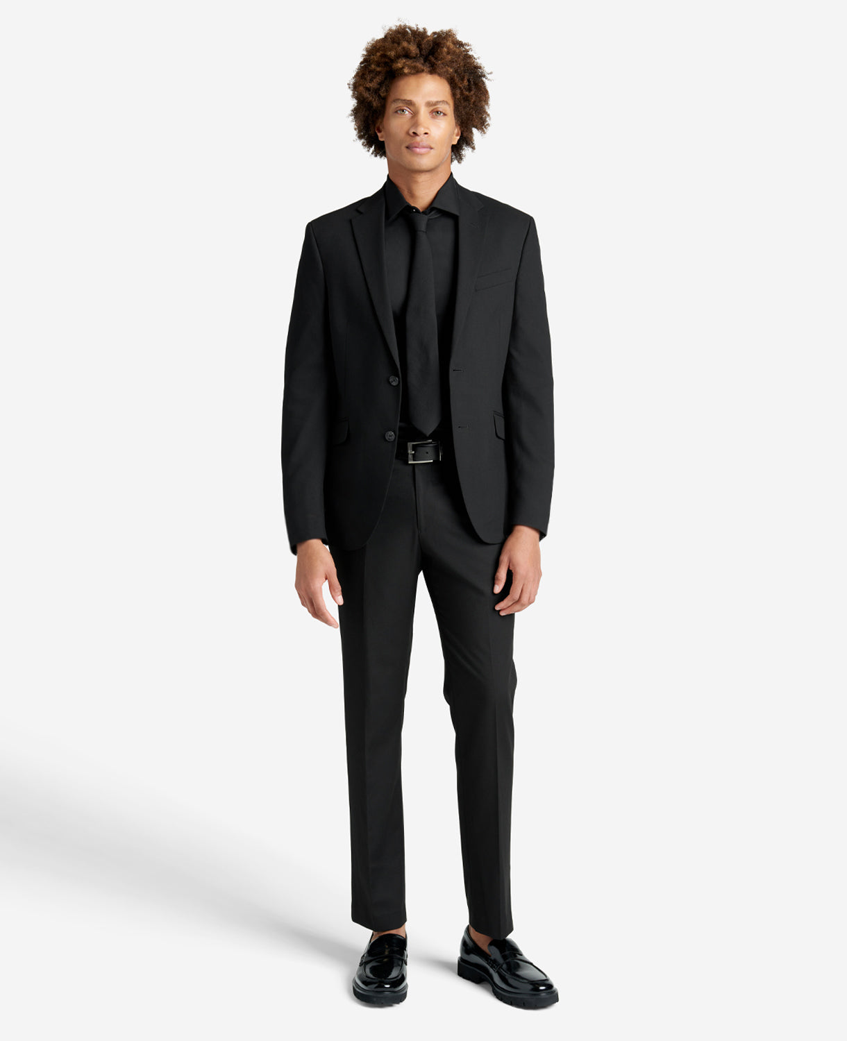 Slim Fit Sustainable Stretch Collar Solid Dress Shirt