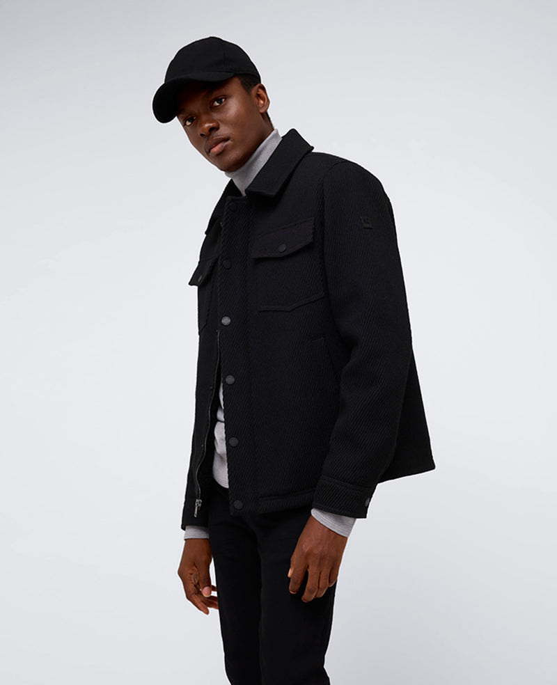 Heavyweight Twill Trucker Jacket