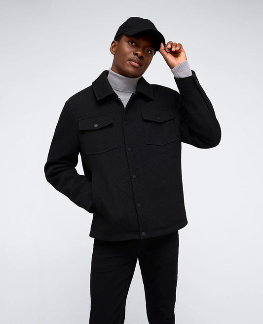 Heavyweight Twill Trucker Jacket