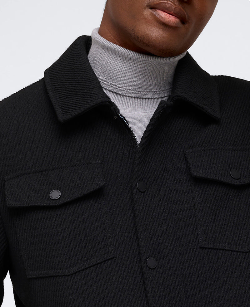 Heavyweight Twill Trucker Jacket