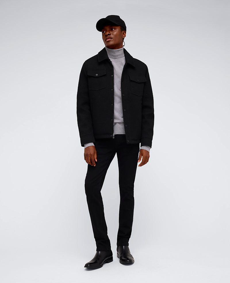 Heavyweight Twill Trucker Jacket