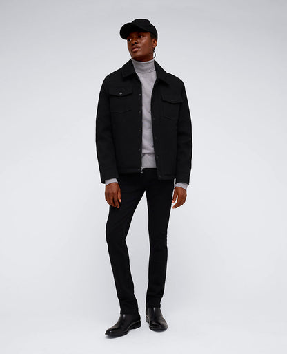 Heavyweight Twill Trucker Jacket