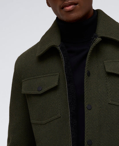 Heavyweight Twill Trucker Jacket