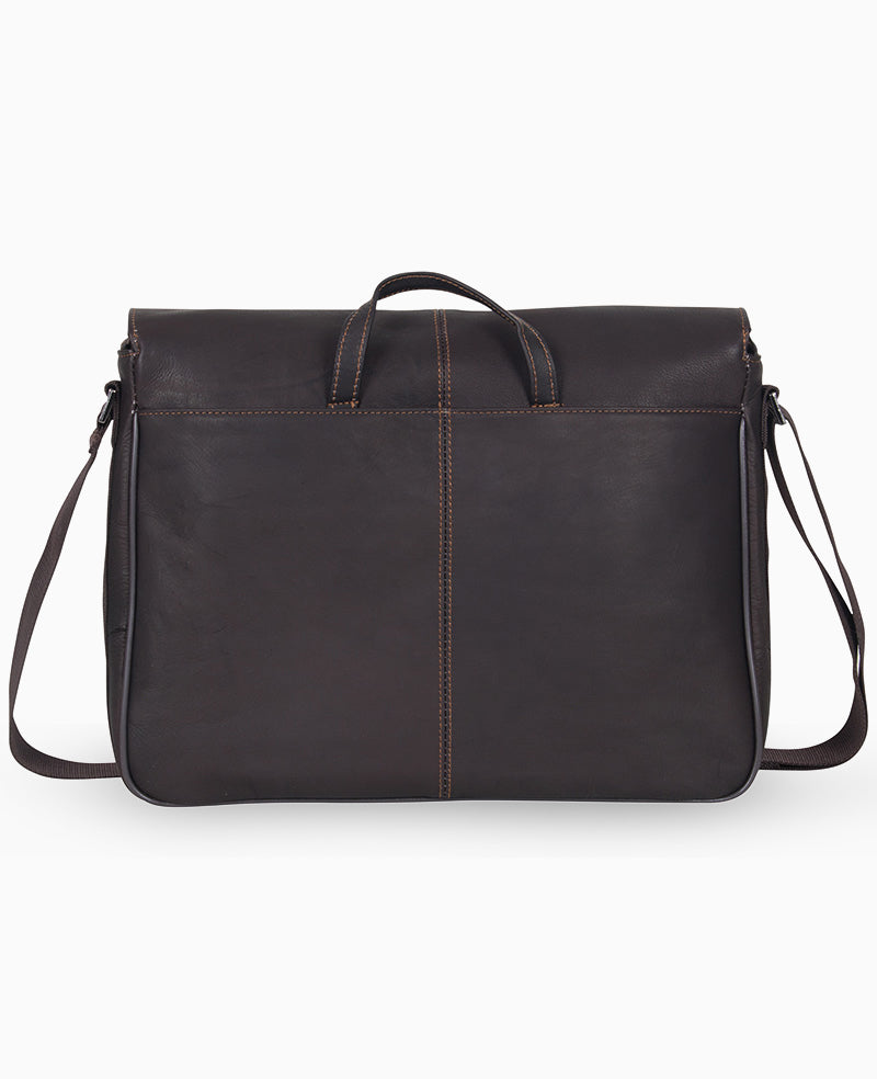 Colombian Leather Crossbody Messenger Bag