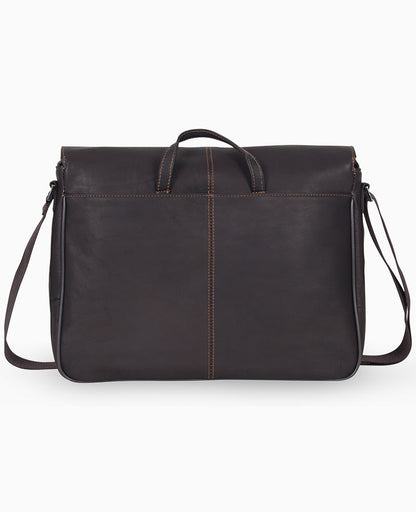 Colombian Leather Crossbody Messenger Bag
