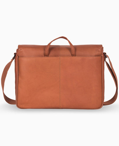 Colombian Leather Crossbody Messenger Bag