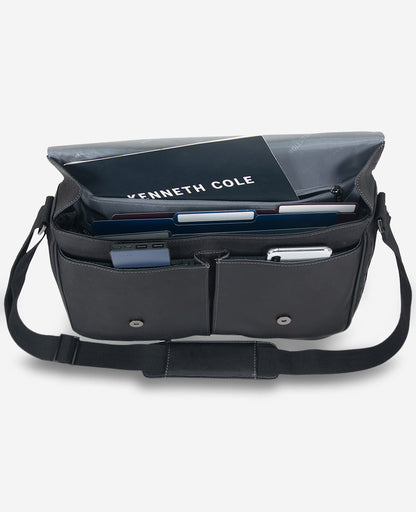 Colombian Leather Crossbody Messenger Bag