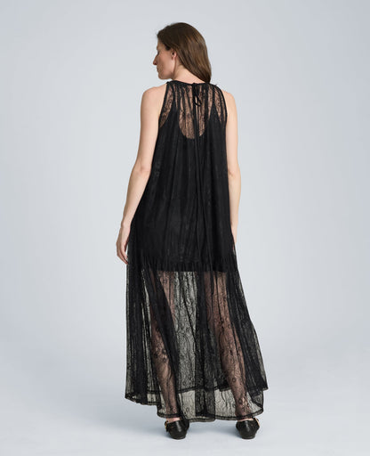 Gathered Halter Maxi Dress