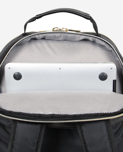 Chelsea 15.6-Inch Chevron Quilted Computer Backpack