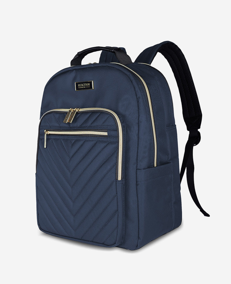 Chelsea 15.6-Inch Chevron Quilted Computer Backpack