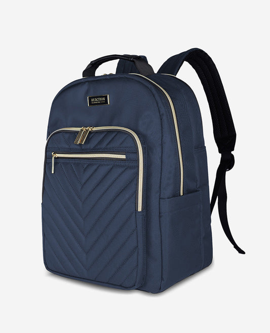 Chelsea 15.6-Inch Chevron Quilted Computer Backpack