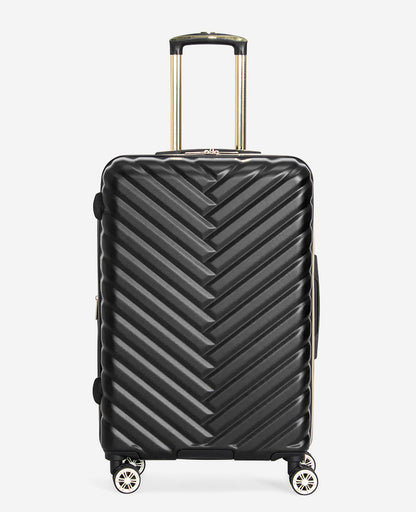 Madison Square Chevron Hard Side Expandable Suitcase