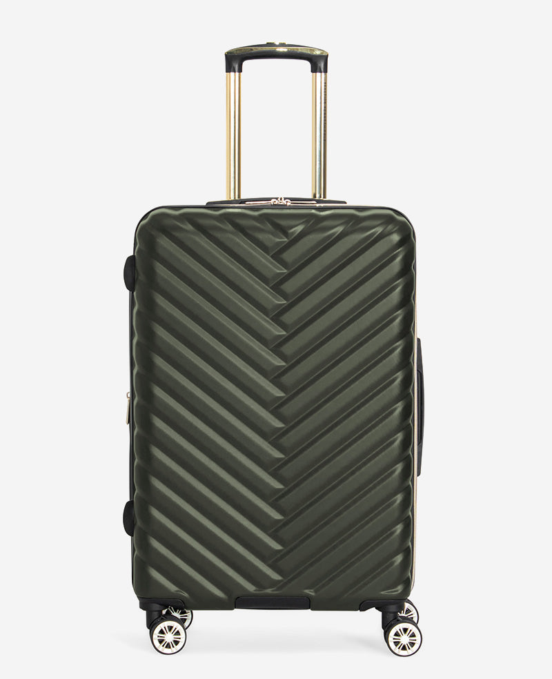 Madison Square Chevron Hard Side Expandable Suitcase