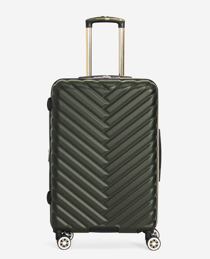 Madison Square Chevron Hard Side Expandable Suitcase