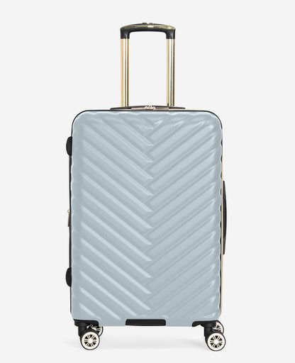 Madison Square Chevron Hard Side Expandable Suitcase
