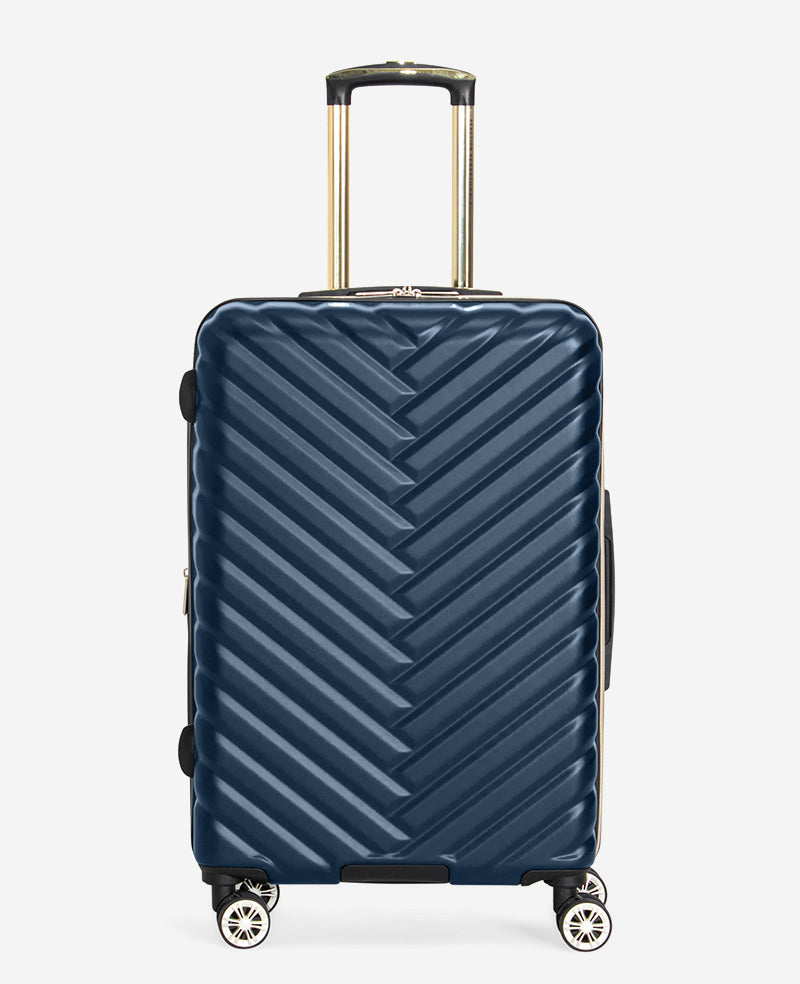 Madison Square Chevron Hard Side Expandable Suitcase