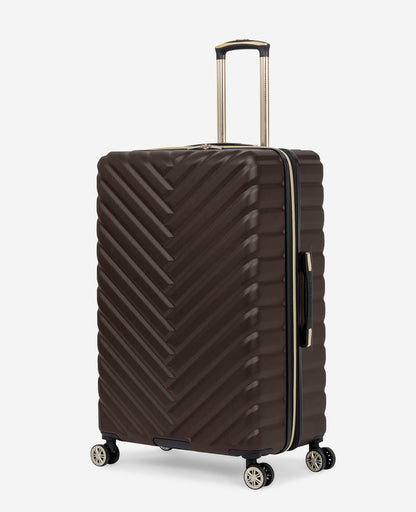 Madison Square Chevron Hard Side Expandable Suitcase