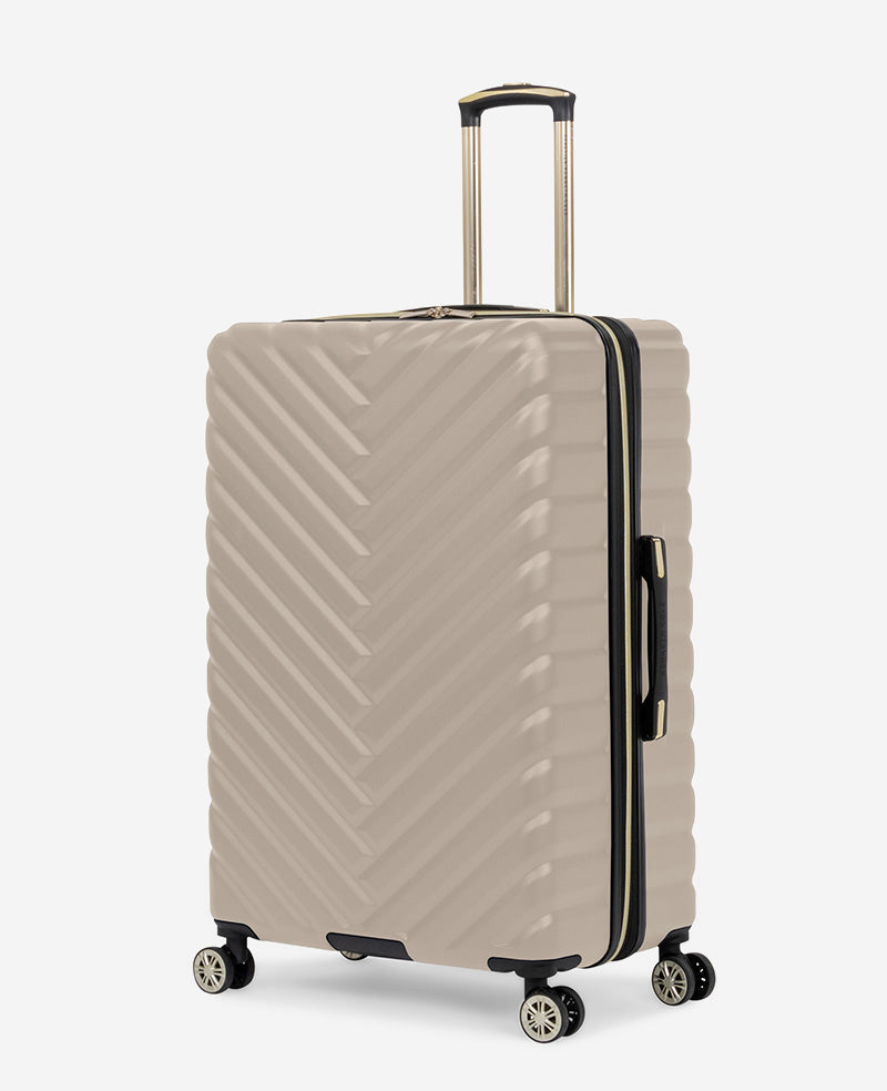 Madison Square Chevron Hard Side Expandable Suitcase