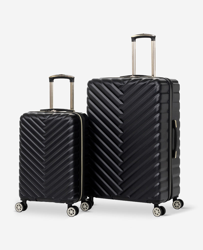 Madison Square Chevron Hard Side Expandable Suitcase