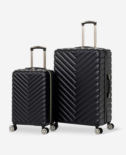 Madison Square Chevron Hard Side Expandable Suitcase