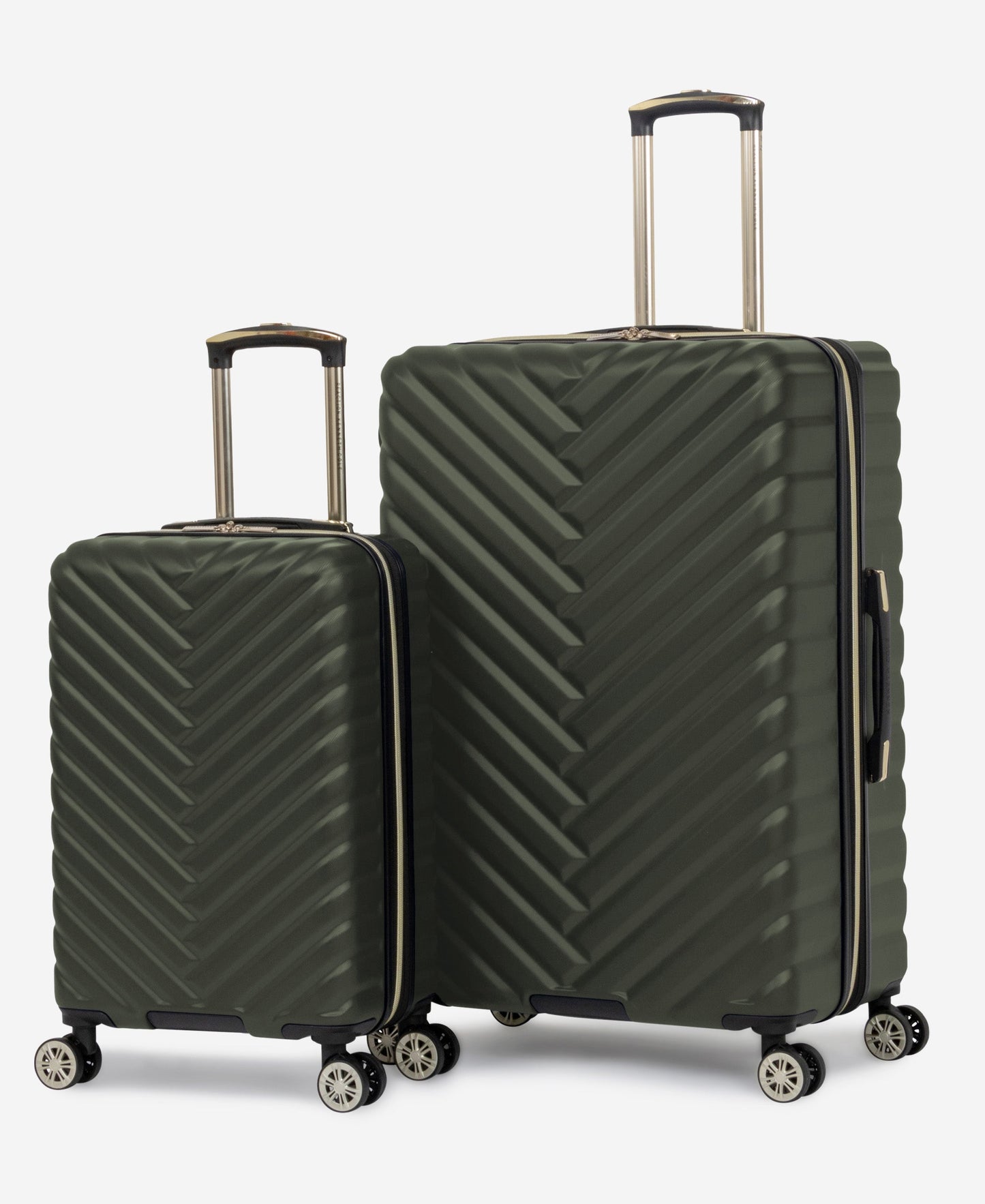 Madison Square Chevron Hard Side Expandable Suitcase