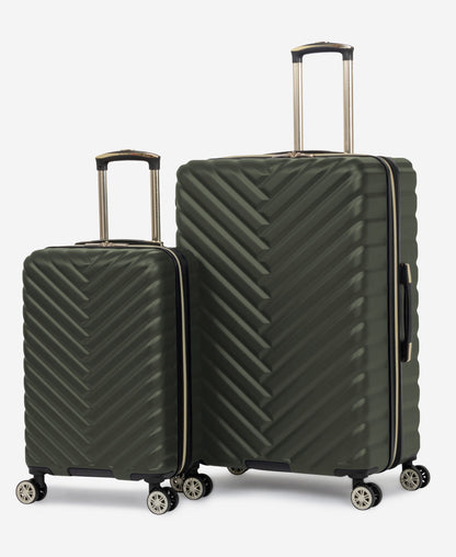 Madison Square Chevron Hard Side Expandable Suitcase
