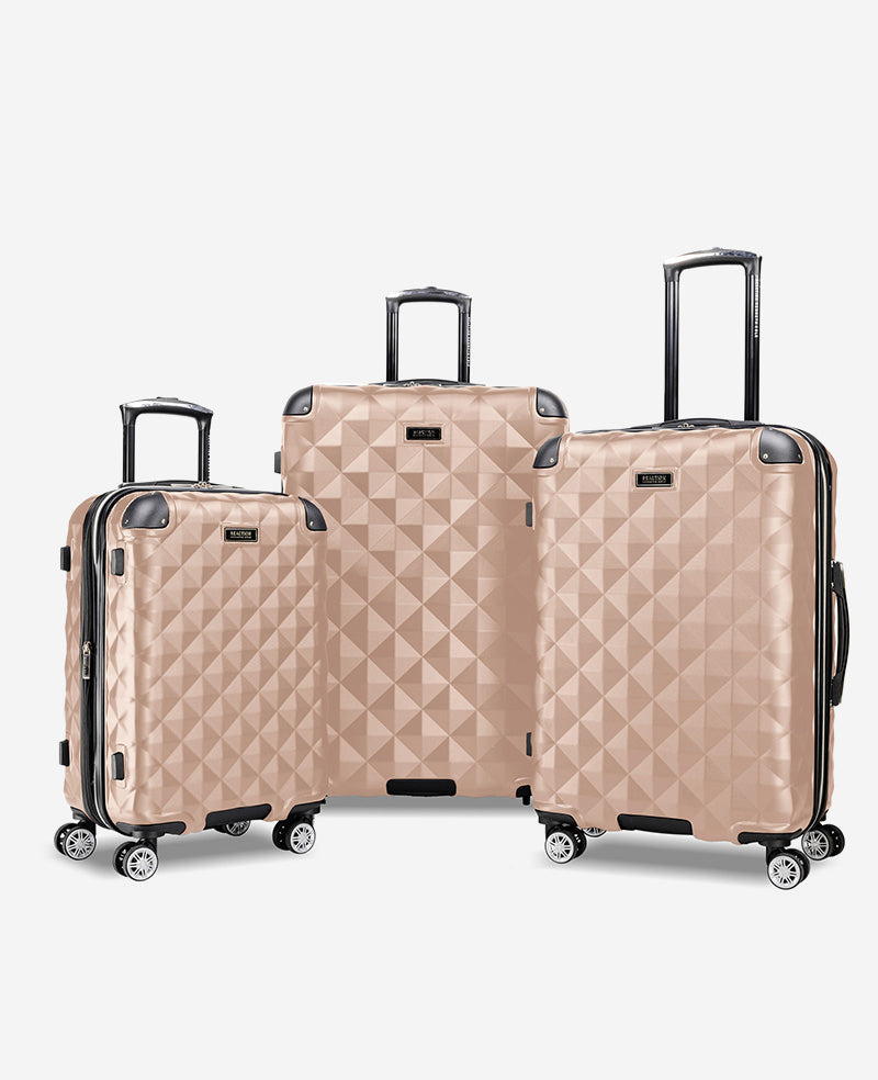 Diamond Tower Hard Side Expandable Suitcase
